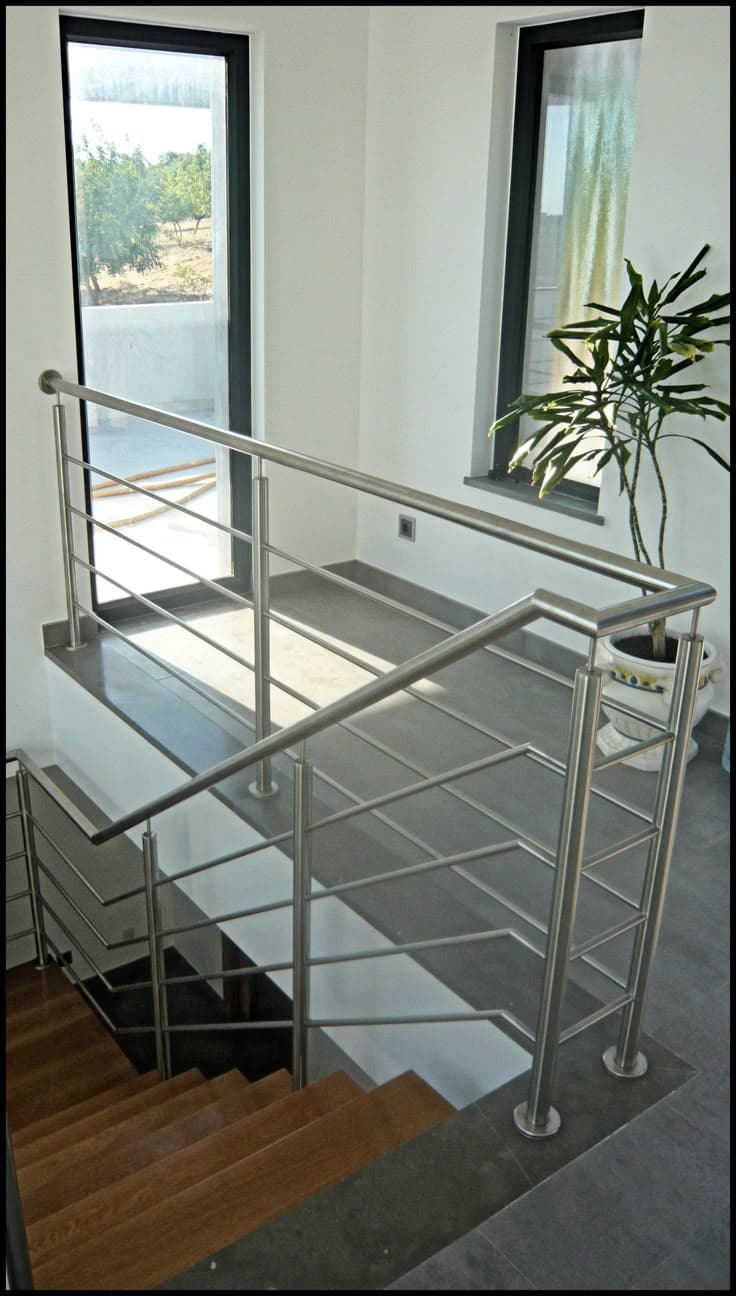 Corrimãos de Vidro e Inox 4