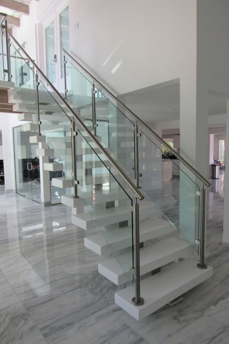 Corrimãos de Vidro e Inox 6